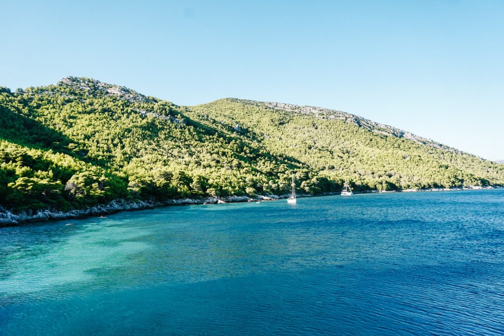 lopud eiland, dalmatische kust