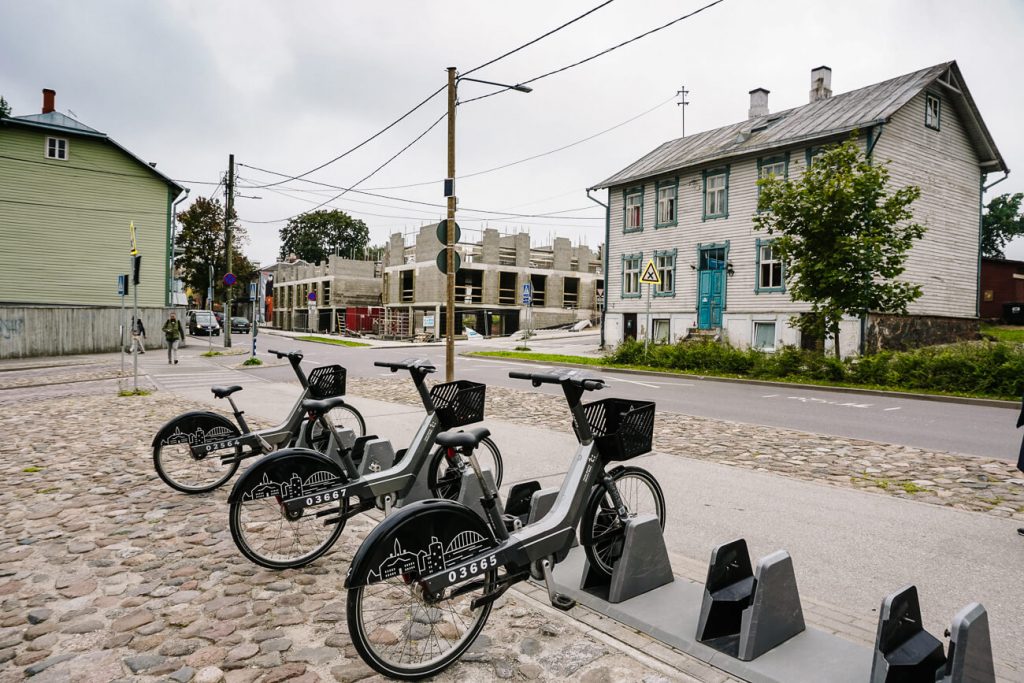 fietsen in Tartu, een makkelijke manier om het centrum te verkennen