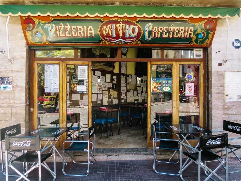 Argentinië bezienswaardigheden Buenos Aires lokale bar