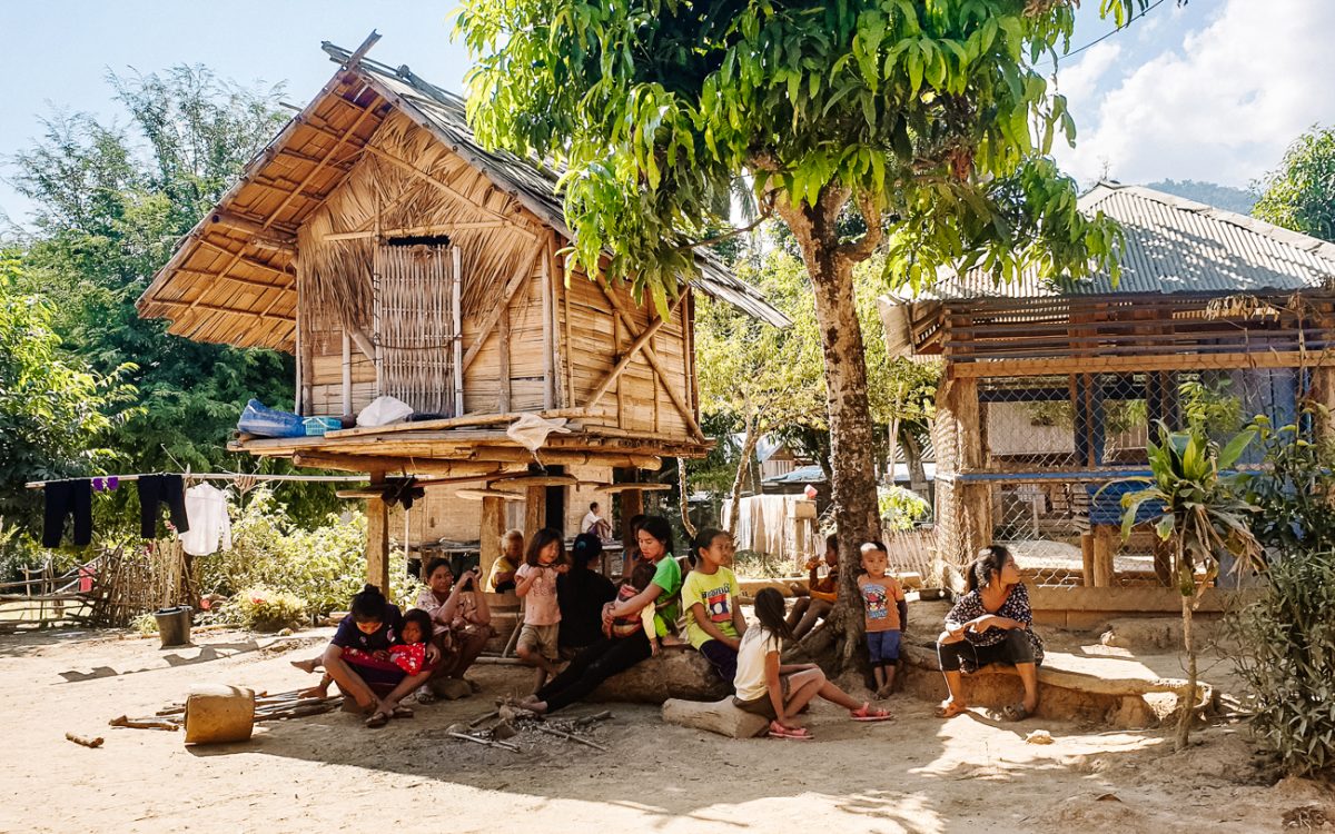 One of the best things to do in Laos is to visit local villages and learn about traditions, customs and life in Laos. 