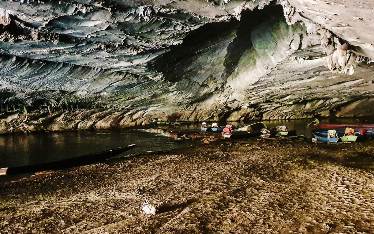 One of the South Laos highlights and things to do is the Konglor cave.