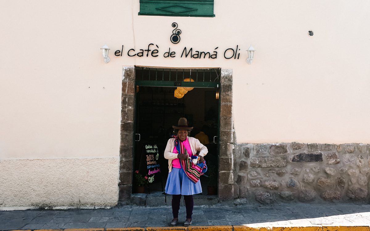 best cafes in Cusco Peru Mama oli