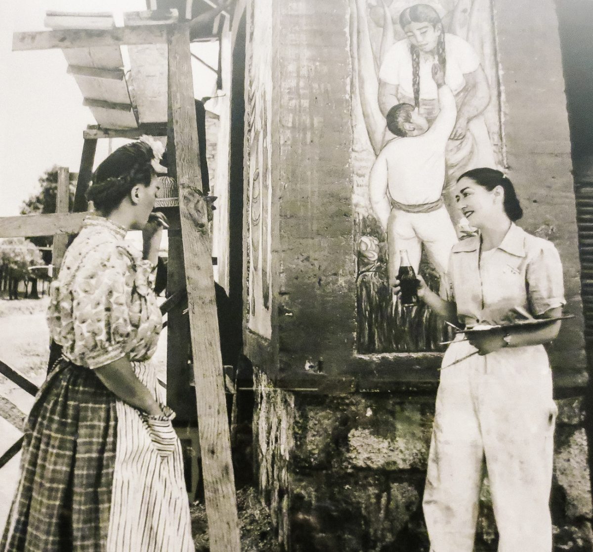 Frida Kahlo foto in La Casa Azul.
