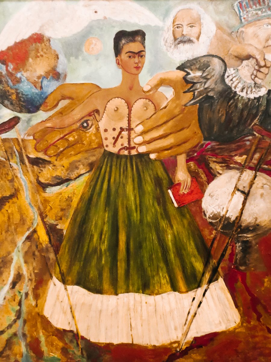 Frida Kahlo portrait.