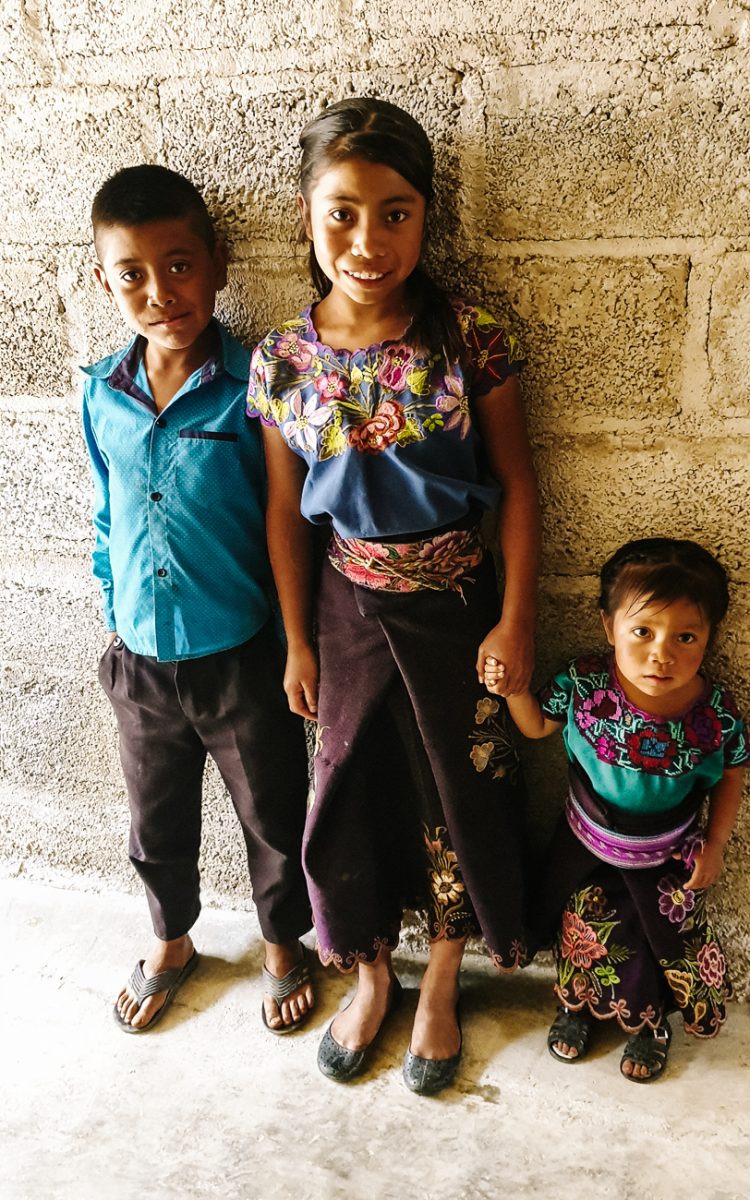 Kinderen in Zinacantán.
