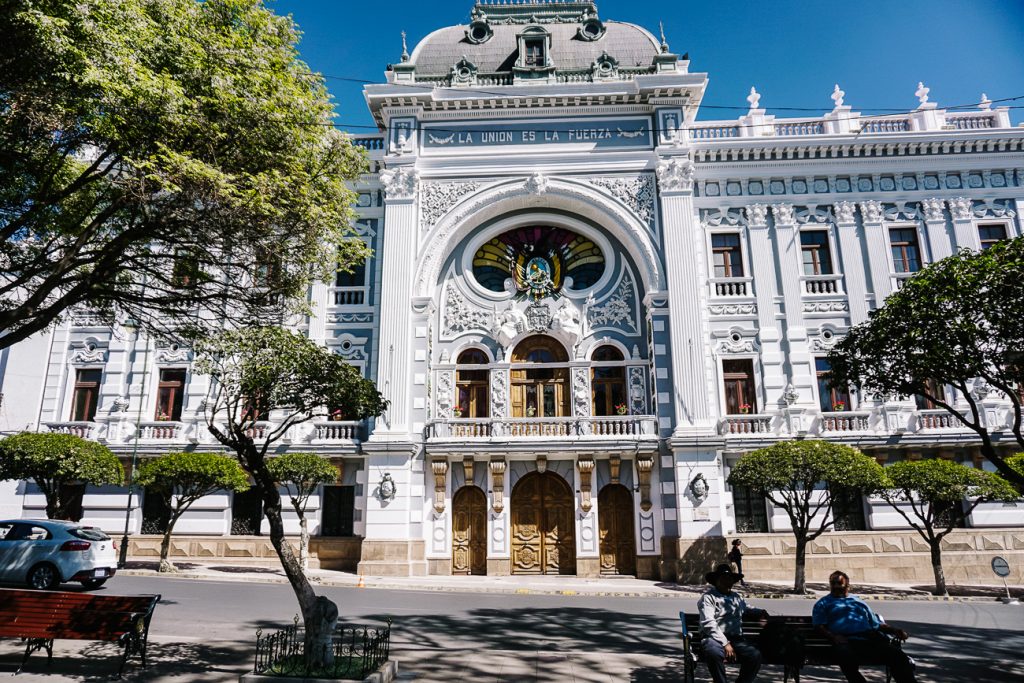 Casa de La Libertad in Sucre Bolivia