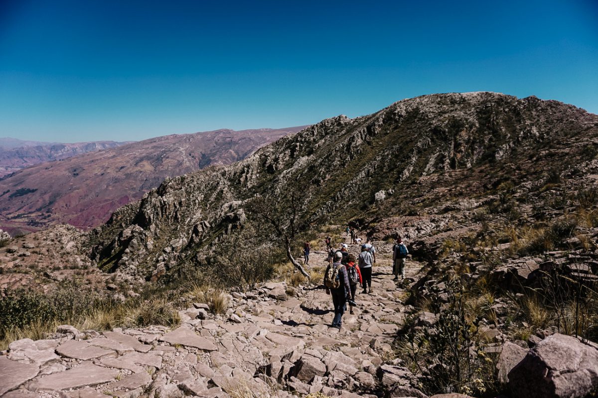 Hike the Bolivian Inca trail.