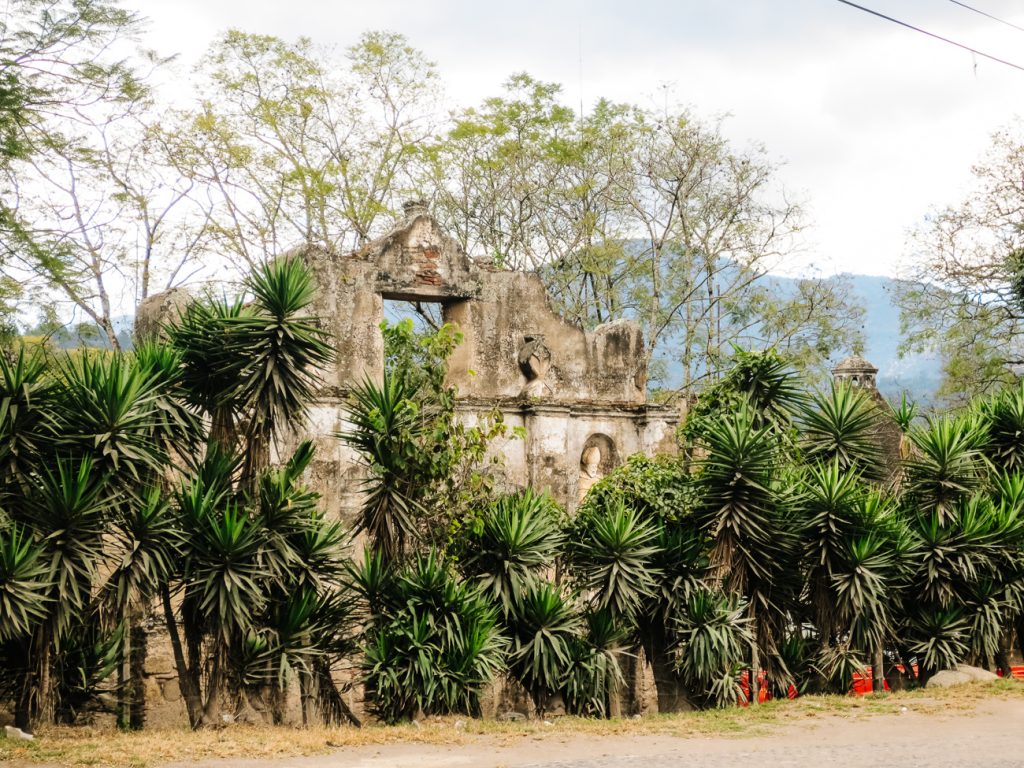 Ruïnes in Antigua Guatemala.