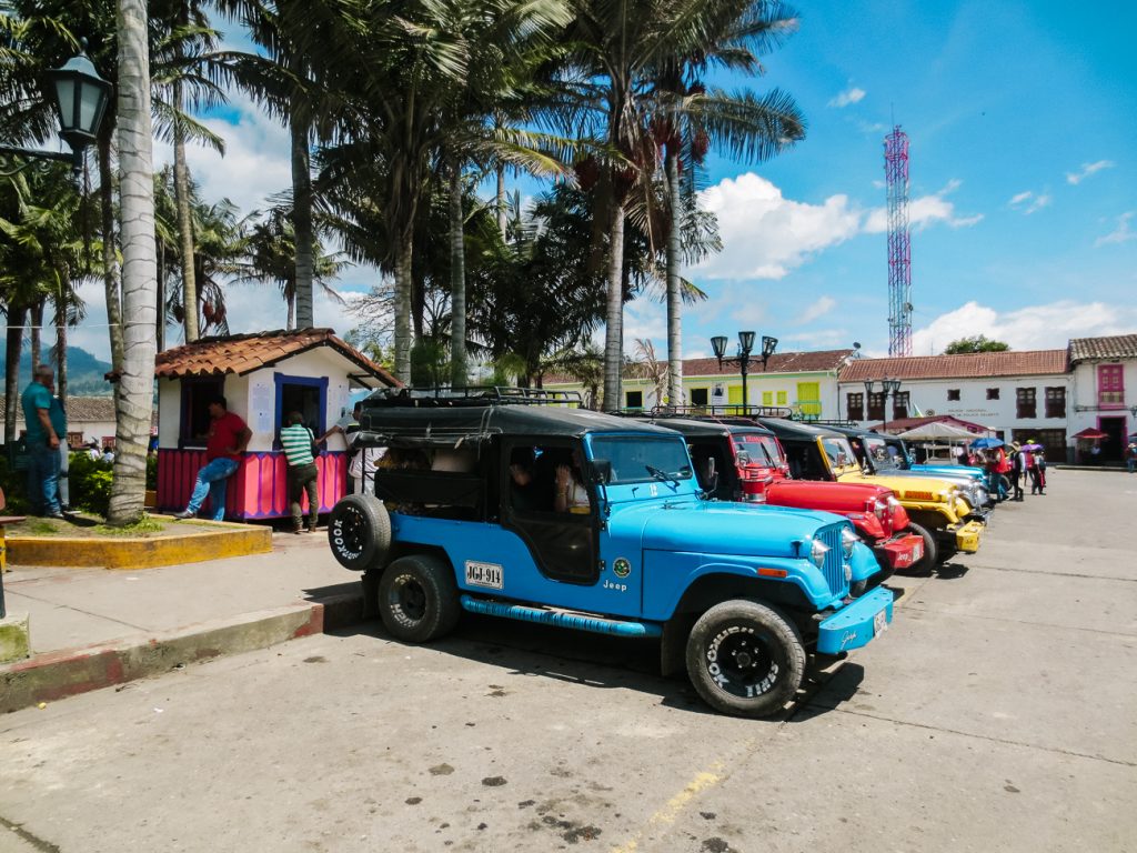 Willy jeeps in Salento.