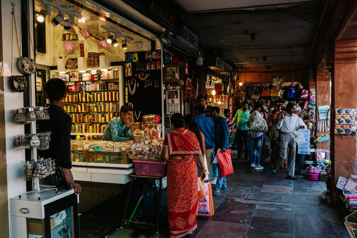 Als je in Jaipur in India bent, is er niets leukers dan over de talloze bazaars te struinen.