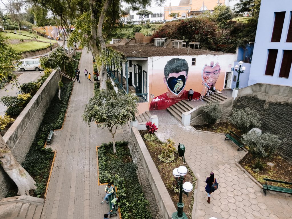 Bezienswaardigheden Lima Peru wandel door de kunstenaarswijk Barranco