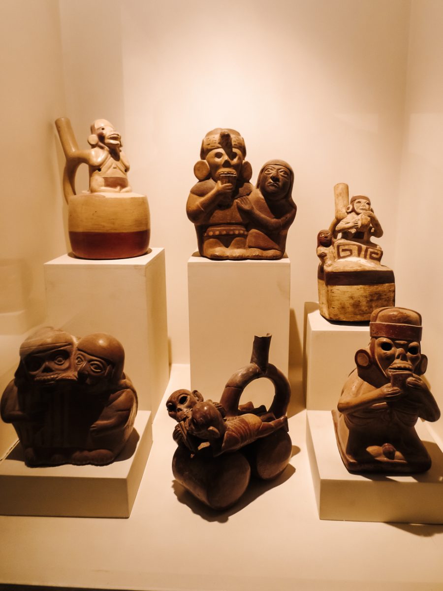 Admire pre-columbian art and history at museo Larco