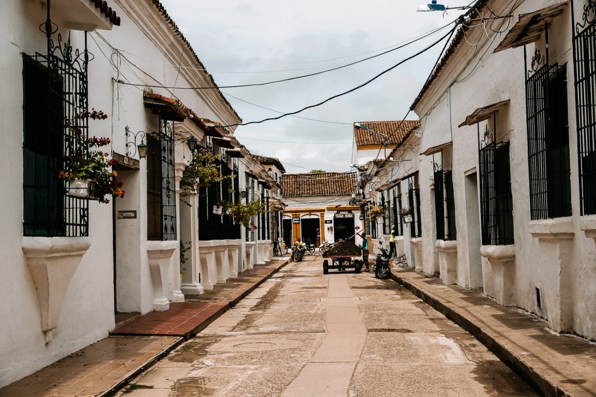 streets in Mompox Colombia