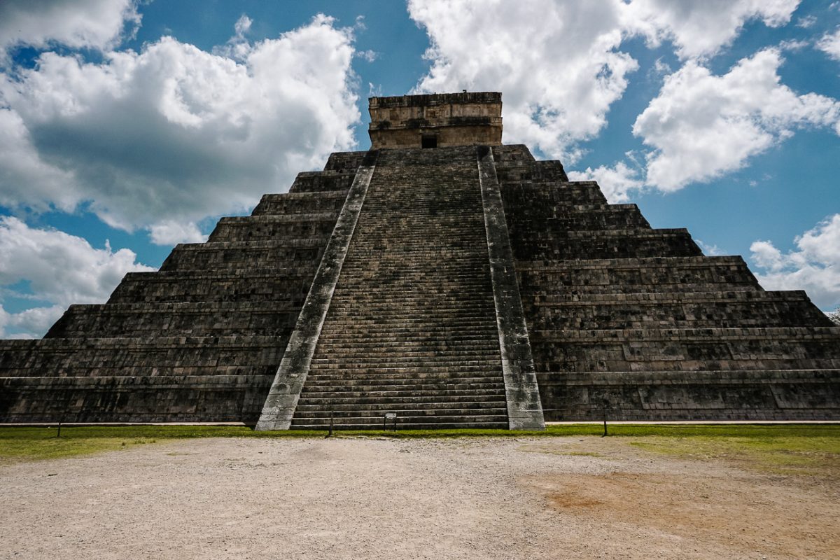 Castillo in Chichén Itzá, een van de bekendste ruïnes in Mexico.