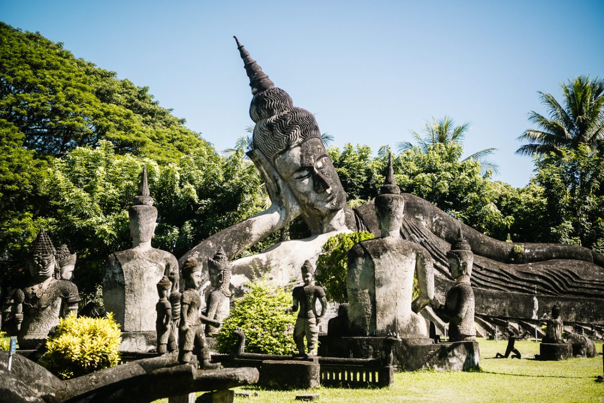 If you have more time, then visit the Buddha park, Suan Xieng Khuan -  one of the best things to do on weekends for local families in Vientiane.