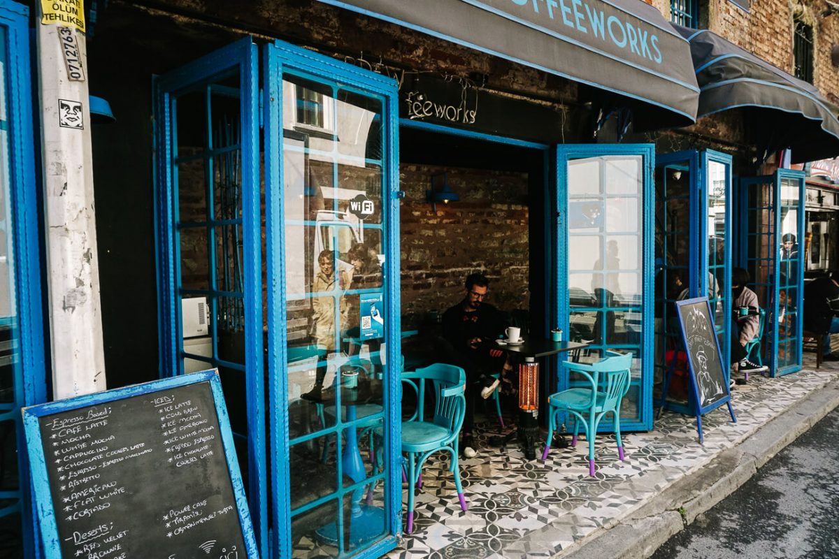 restaurant in Karakoy Istanbul