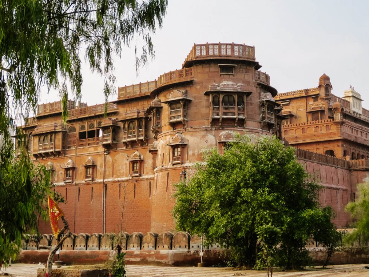 Het Junagarh fort is een absolute highlight in Bikaner in India en behoort tot een van de belangrijkste bezienswaardigheden.