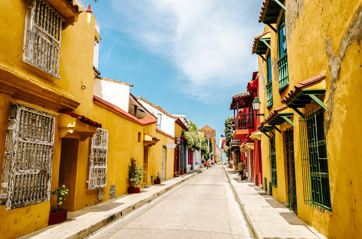 Cartagena, one of the places to visit in Colombia