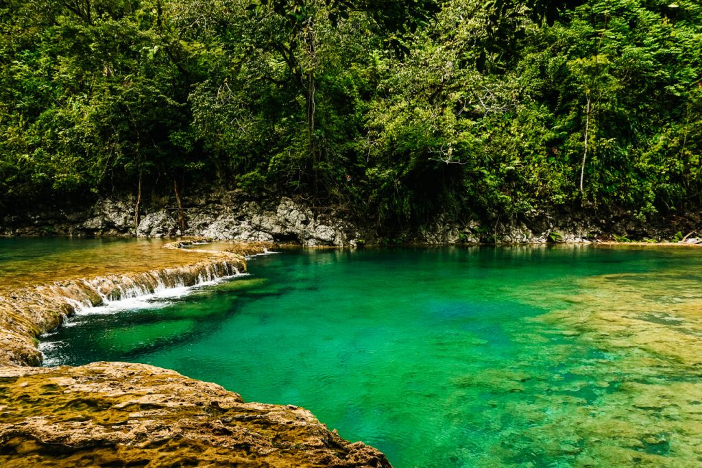 things to do in Semuc Champey | swim in the pools