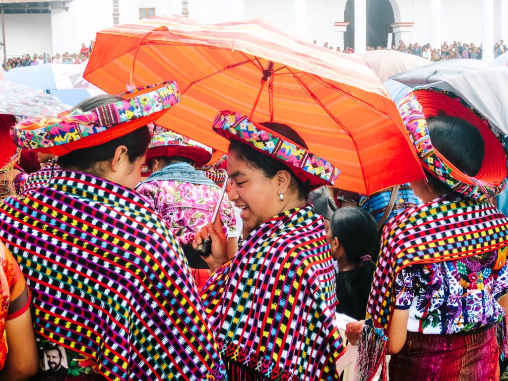 women in Santiago de Atitlan Guatemala