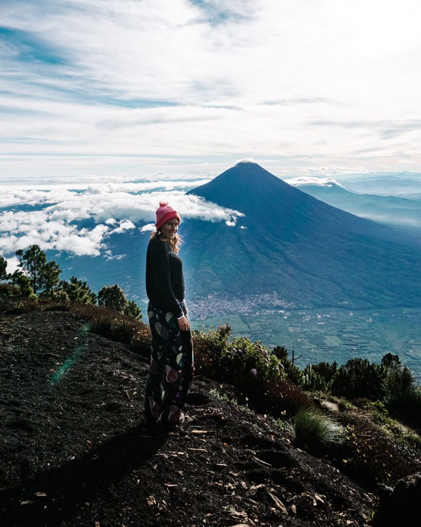 Een van de meest bijzondere tochten en bezienswaardigheden in Guatemala is een tweedaagse hike naar de Acatenango vulkaan. 