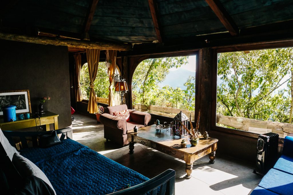interior in hobbithouse in Hobbitenango, hotels in Guatemala