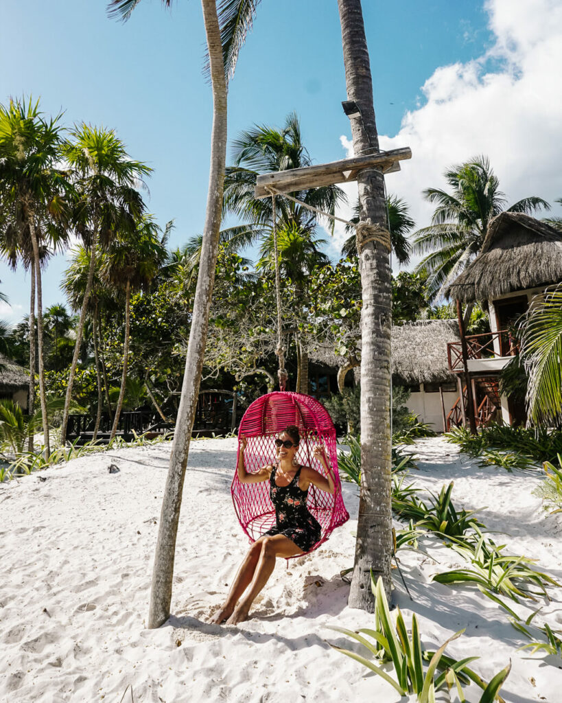 Tulum beach is a great place to finish your three weeks in Mexico itinerary