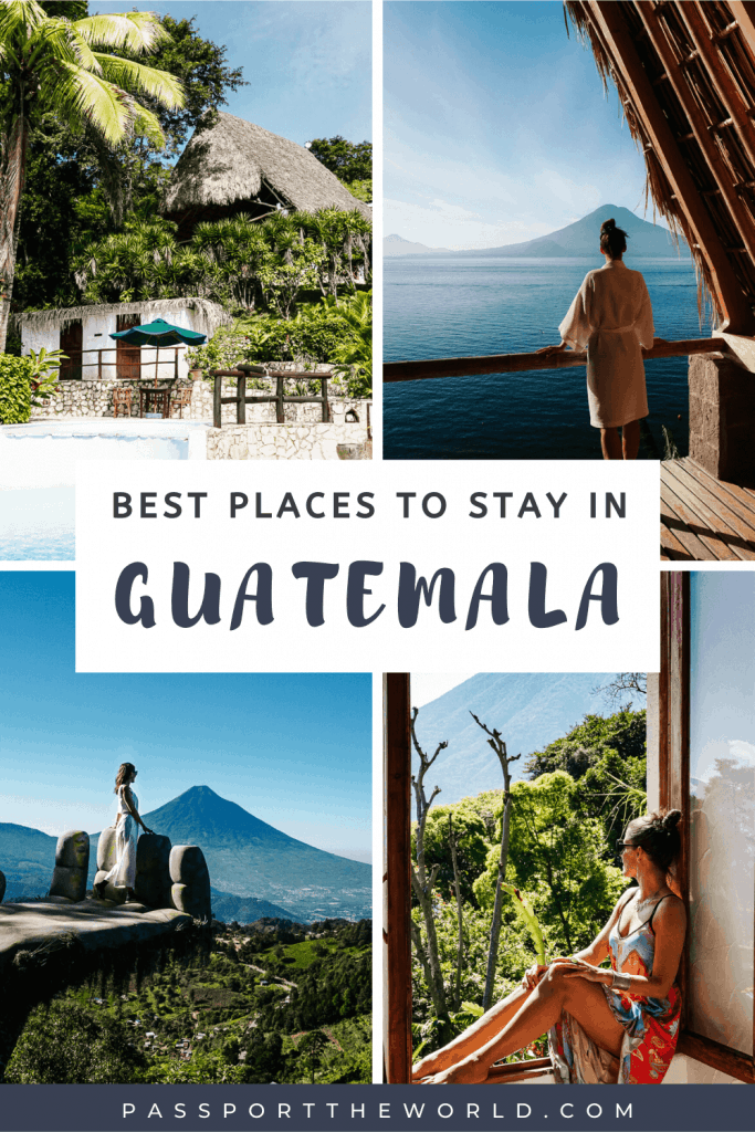 Where to stay in Guatemala? Discover beautiful places to stay in Guatemala. These are my 7 favorite and best hotel tips for Guatemala!