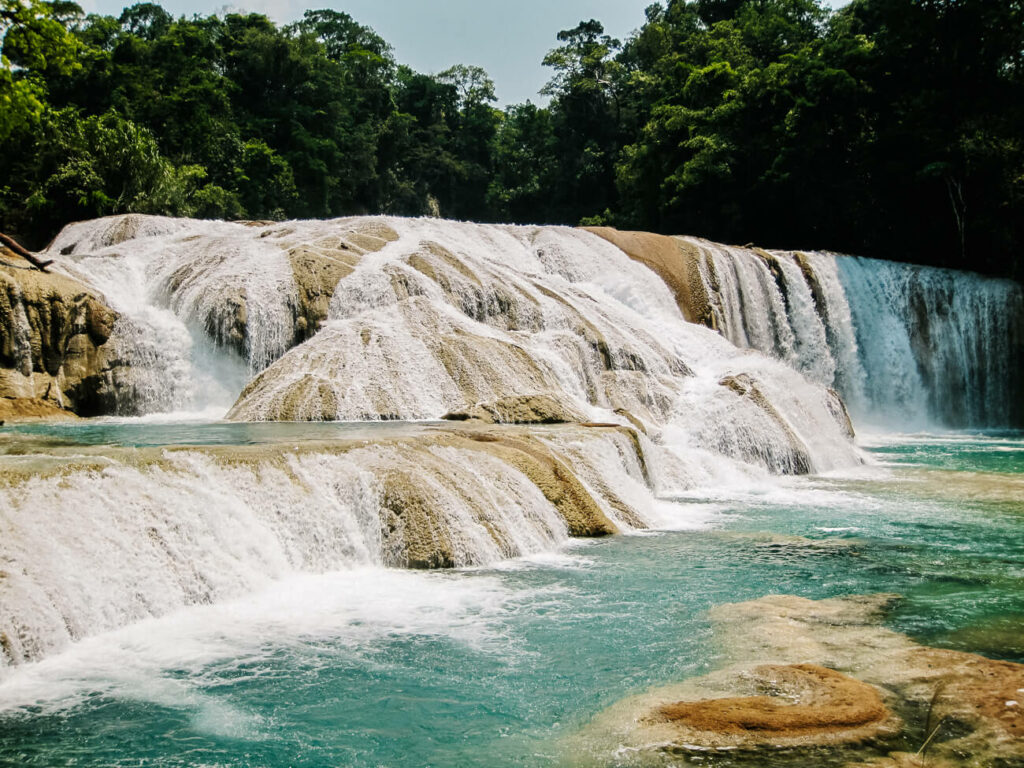 One of my tips for the best things to do in Palenque in Mexico, is to visit the waterfalls.