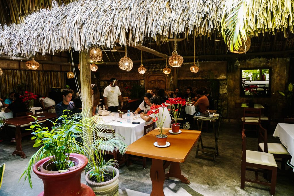 eat in Kinich restaurant, one of the best things to do in Izamal Mexico