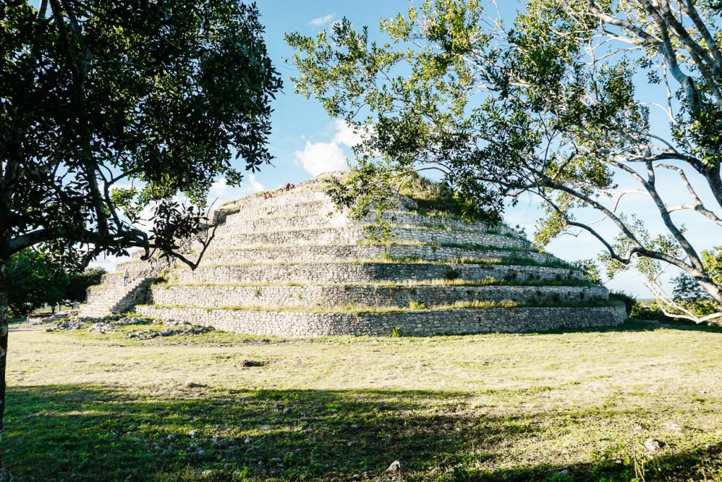 maya tempel in Izamal mexico
