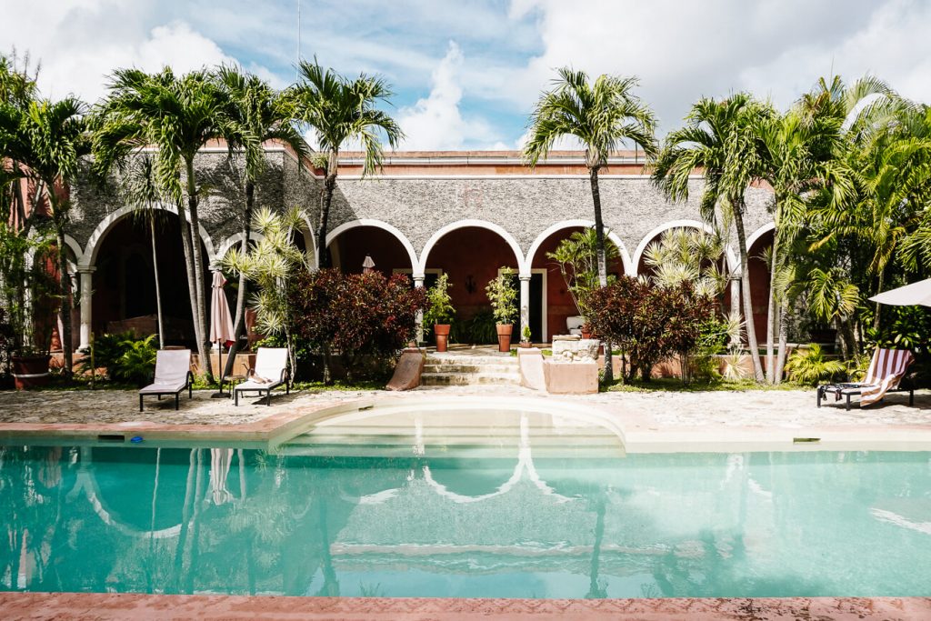 Izamal hotels | spend the night in Hacienda Sacnicte, one of the best things to do in Izamal Mexico