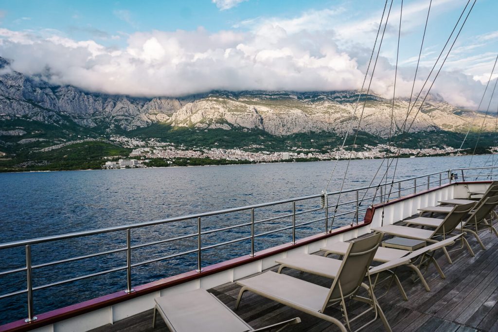 view from Sail Croatia cruise Almissa