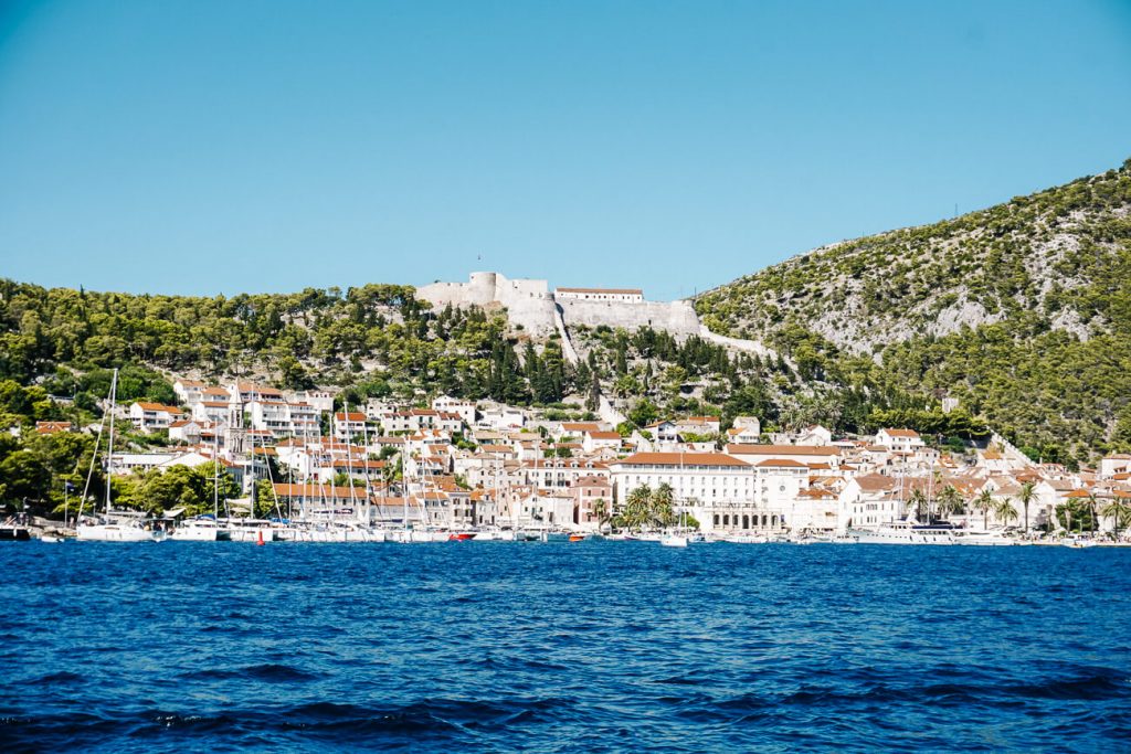 view of Hvar town