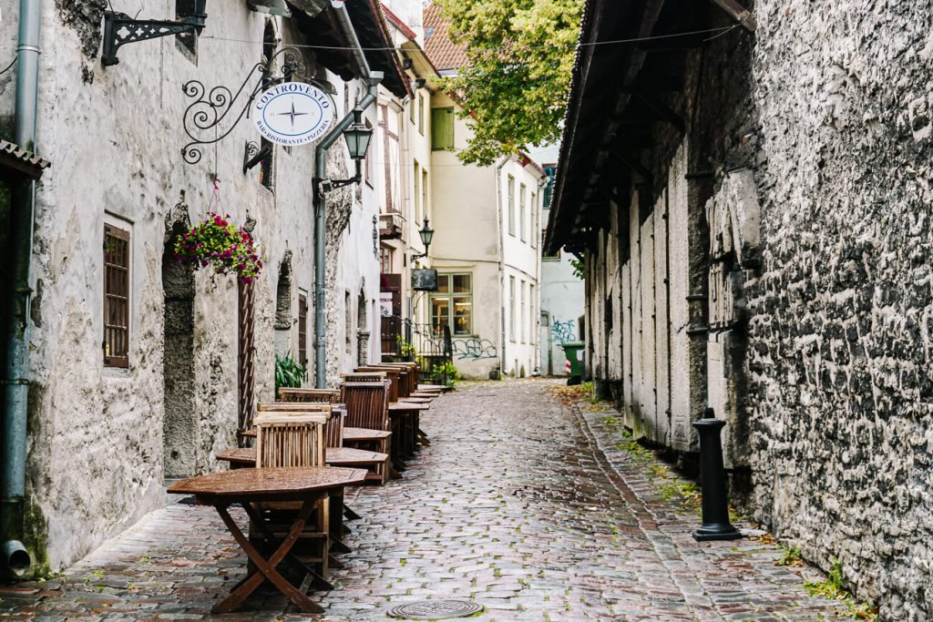 St. Catherine’s Alley, one of the sights in Tallinn
