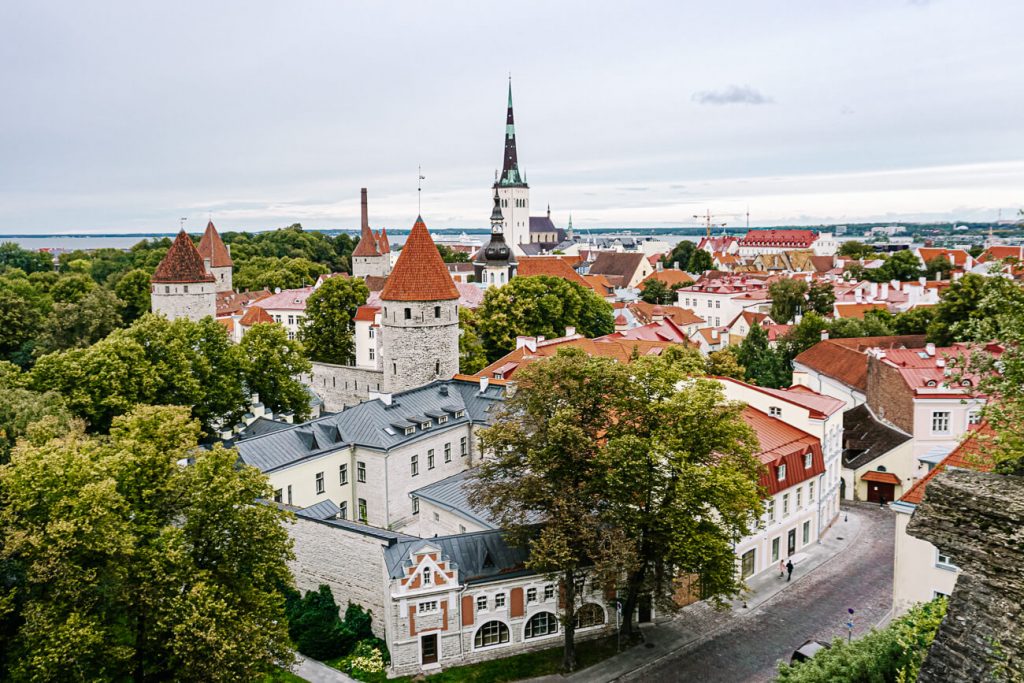 Toompea heeft twee uitzichtpunten die de moeite waard zijn om te bezoeken. Vanaf het Patkuli Viewing Platform kijk je uit op het westelijke deel van Tallinn en heb je goed zicht op de stadsmuren, torens en de golf van Finland, waar de cruiseschepen aangemeerd liggen. 