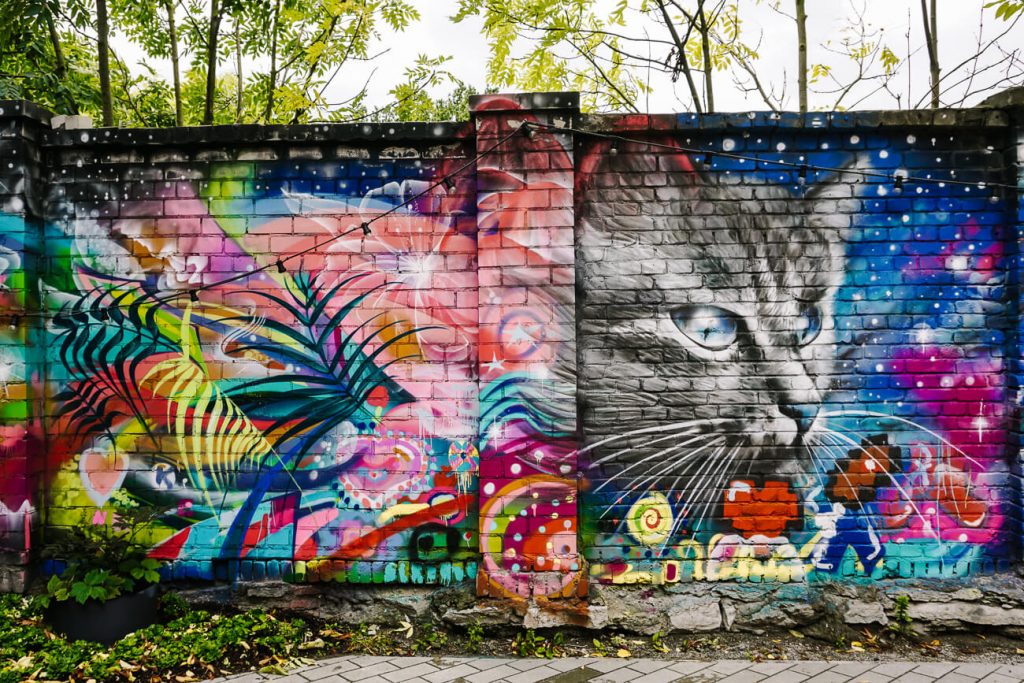 street art in Telliskivi creative city