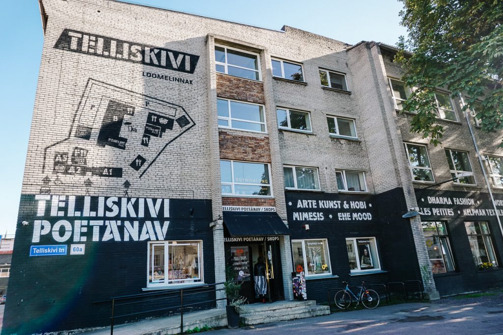 Design stores in Telliskivi creative city