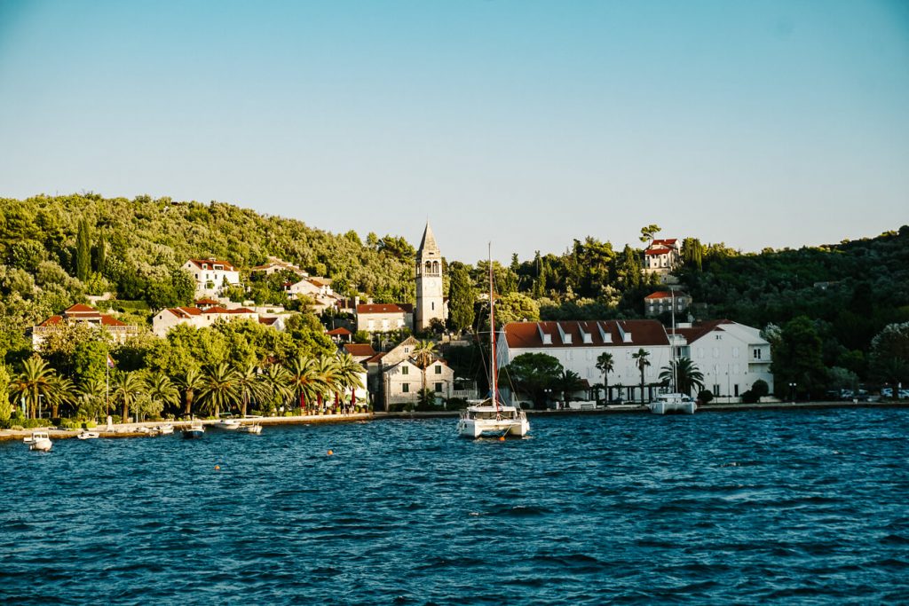 sipan island along the Dalmatian coast of Croatia