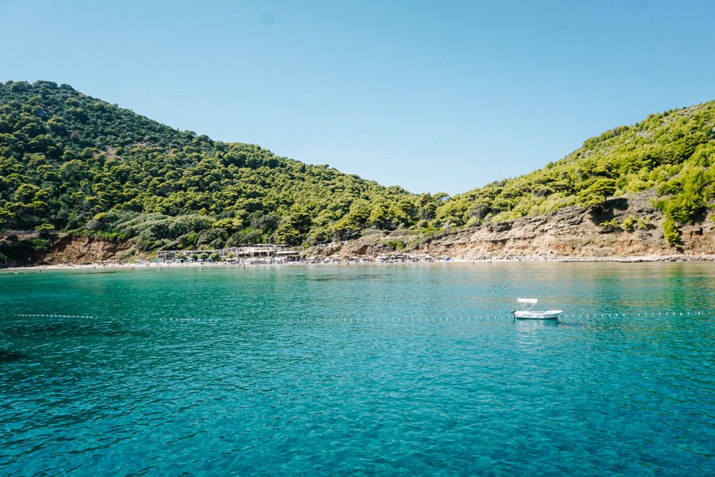 lopud island along the Dalmatian coast of Croatia
