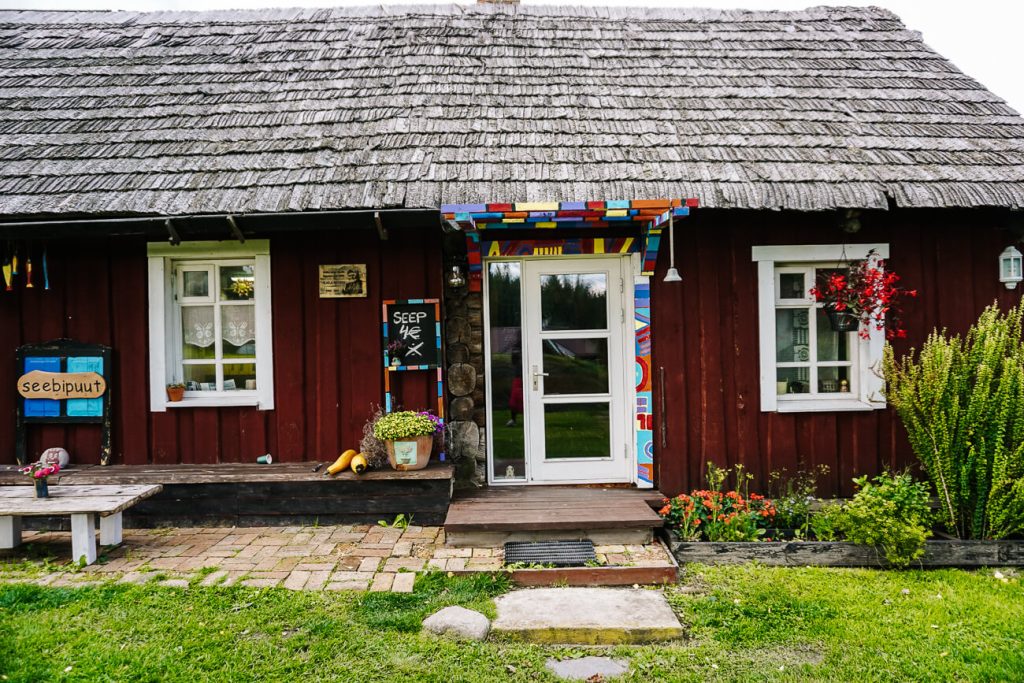 God Hill winkel met handgemaakte zeep in Zuid Estland
