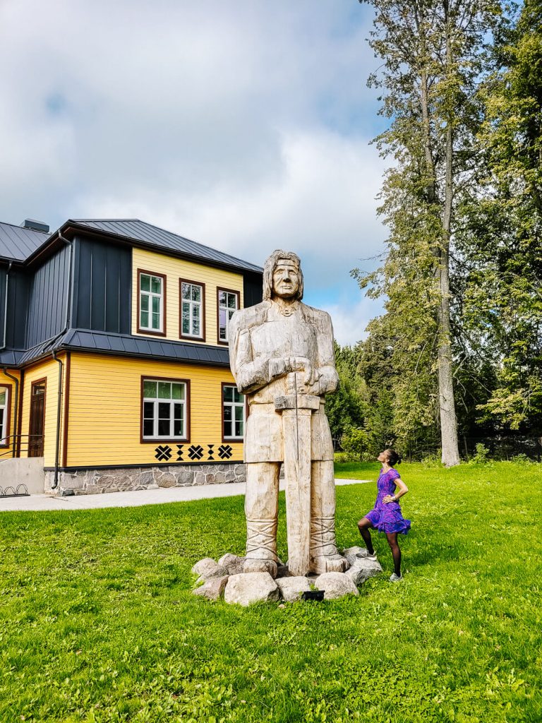 Kalevipoeg is the National hero of Estonia. In Kääpa village there is the Kalevipoeg museum, dedicated to this hero. In this museum you'll learn more about who he is and what he means for Estonian culture. 