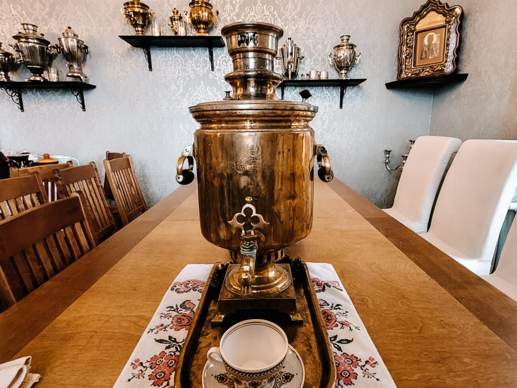 samovar watercooker - Along the Onion route at Lake Peipsi in South Estonia you can experience a traditional Ivan Chai Tea ceremony of the Old Believers, where you slurp the tea from a plate