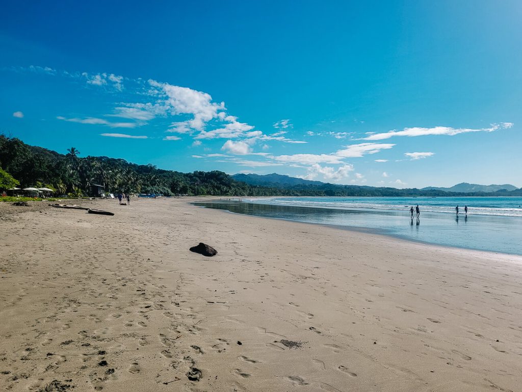 Samara beach in Costa Rica.