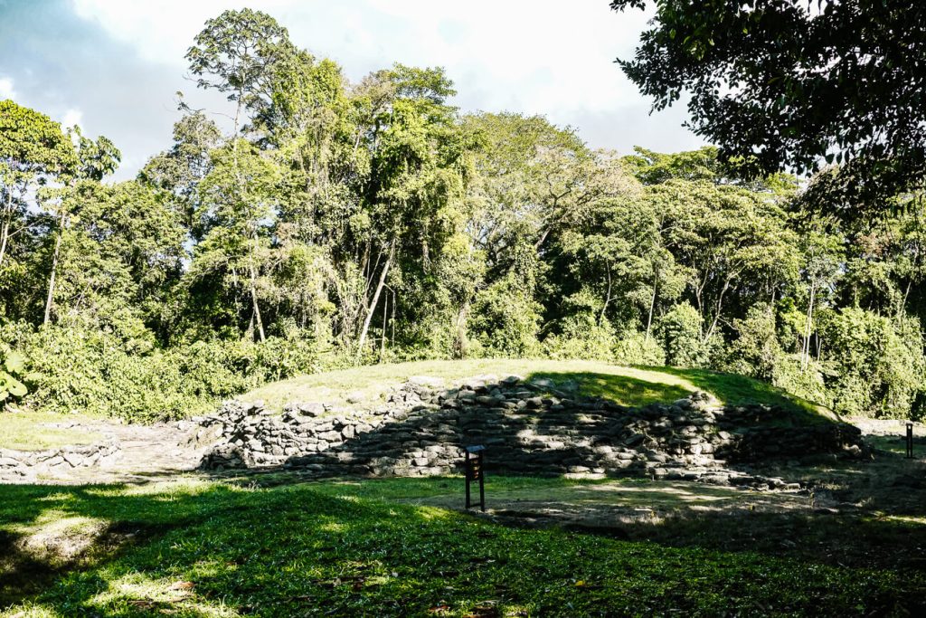 Monumento Nacional Guayabo is a pre-Columbian complex, located in the tropical rainforest of Costa Rica and was inhabited by the Guayabo Indians between 1000 BC and 1400 AD.