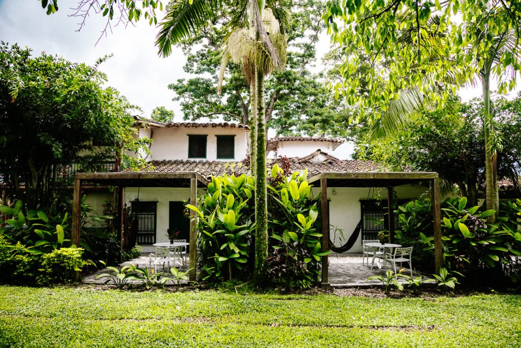 huisjes in Hacienda Bambusa hotel