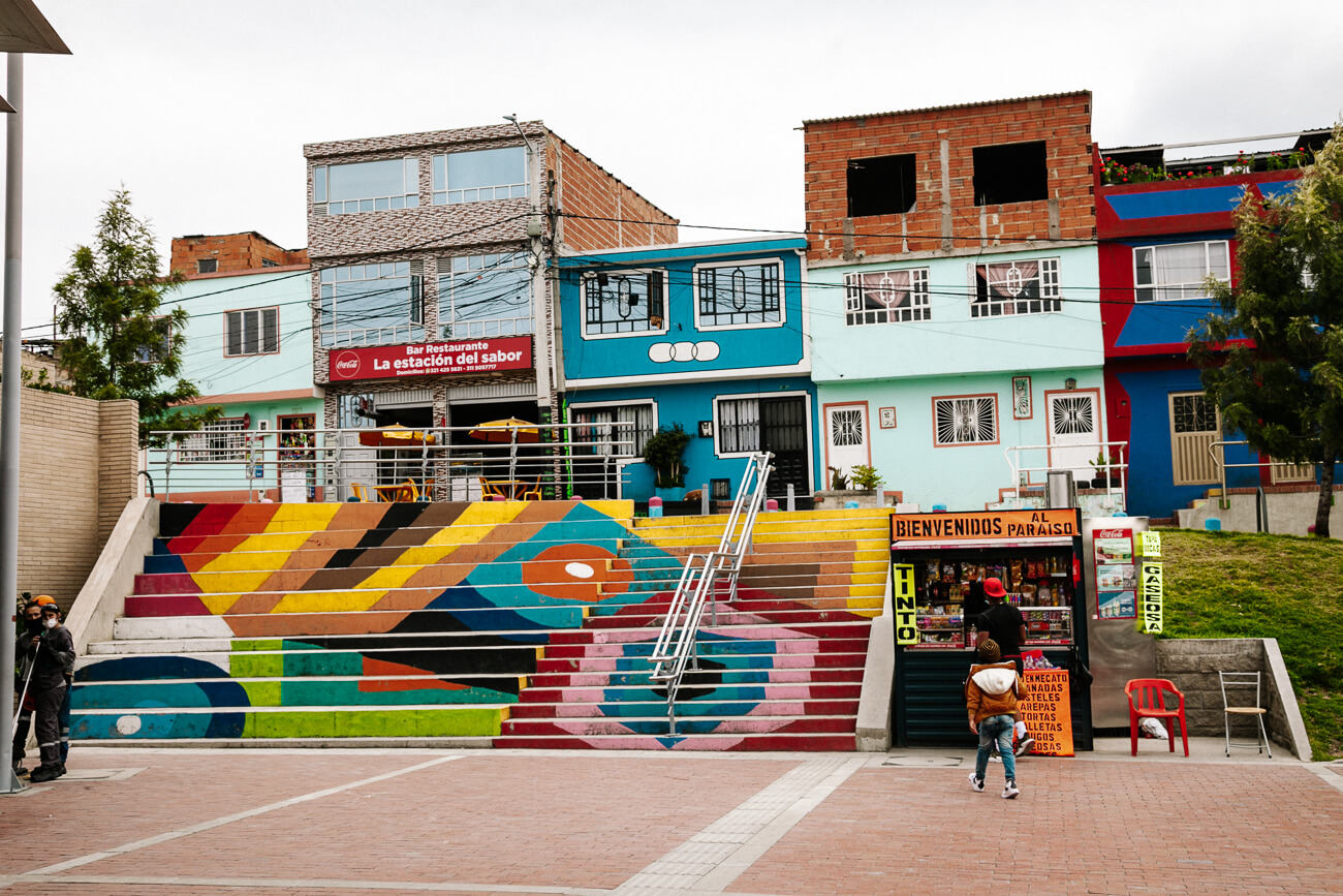 In Ciudad Bolivar in Bogota you can take a street art tour where you will learn more about the artworks. One of the best things to do in Bogota