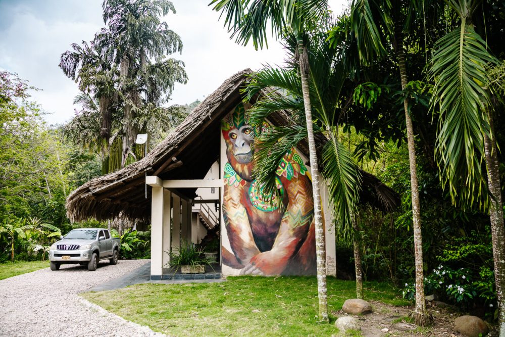 reception at One Santuario Natural in Colombia