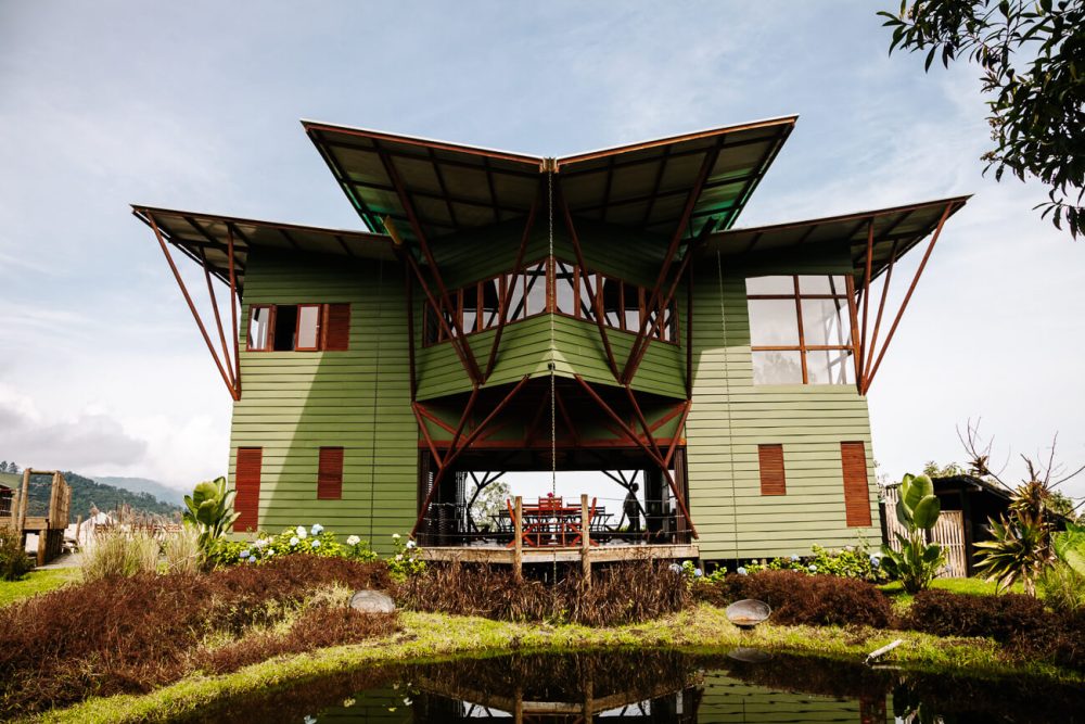 restaurant El nido del condor Colombia