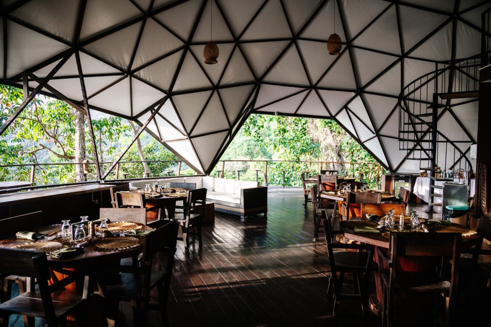 restaurant in dome